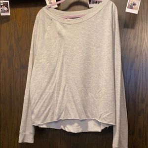 Sparkly gray sweater